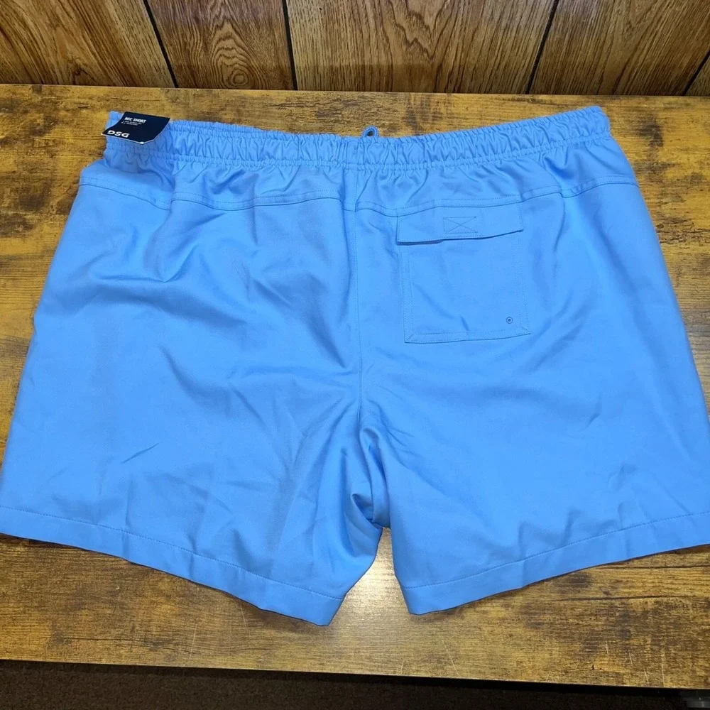 DSG Mens Running‎ Shorts Size 2XL Blue Relaxed Fit 6